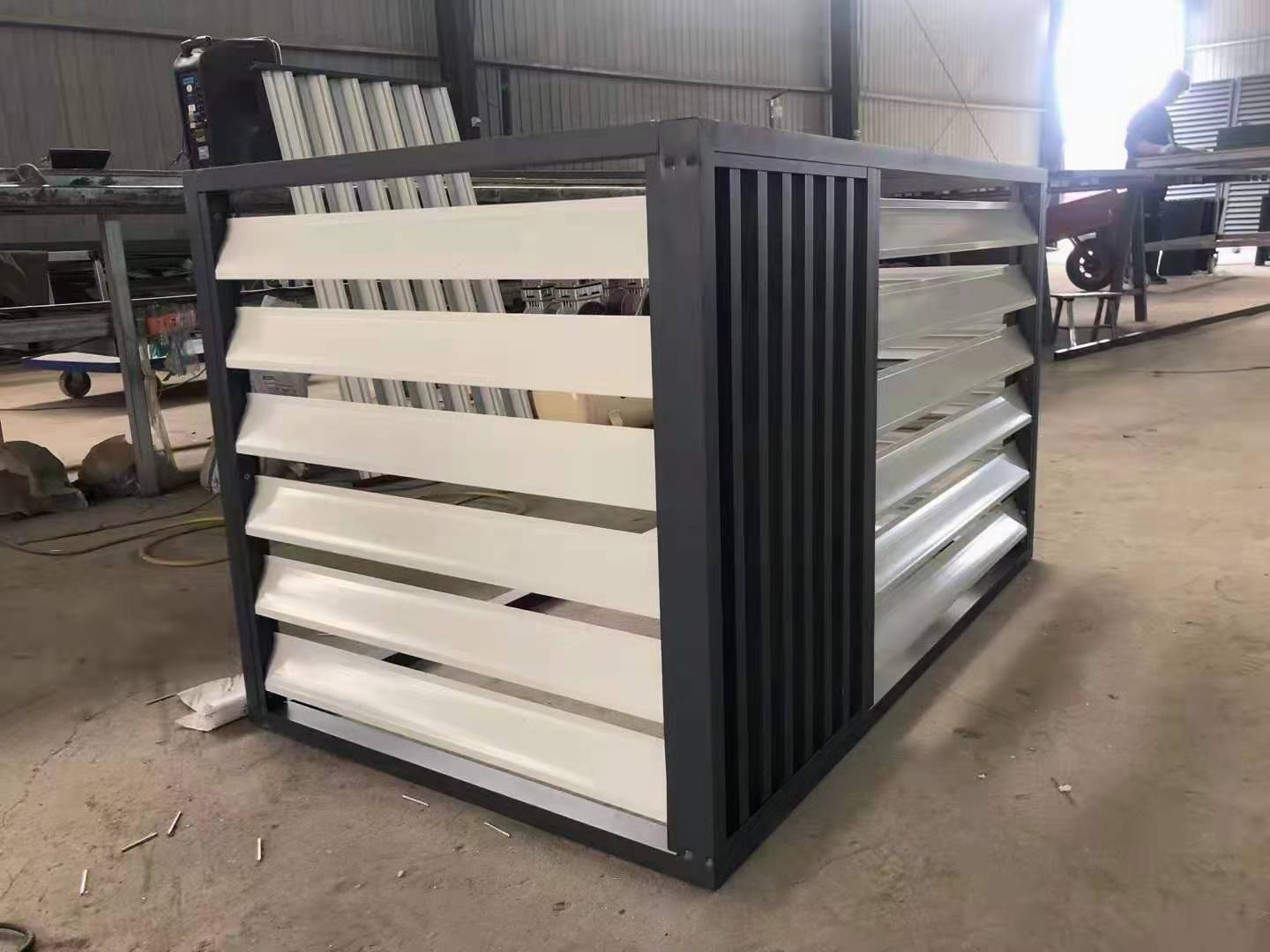 百叶空调罩